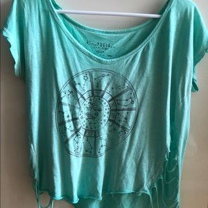 Aeropostale Blue/Green Astrology Shirt